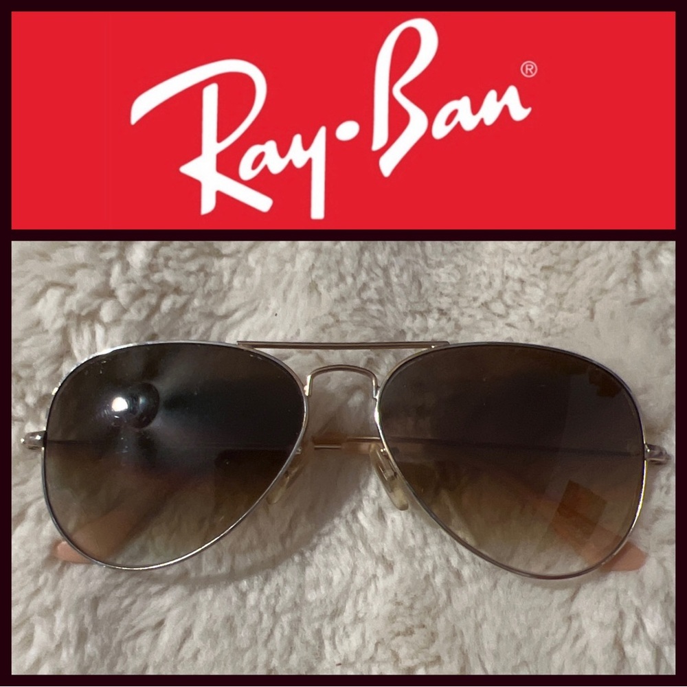 Ray-Ban Aviator Cockpit Peach - Picture 1 of 6
